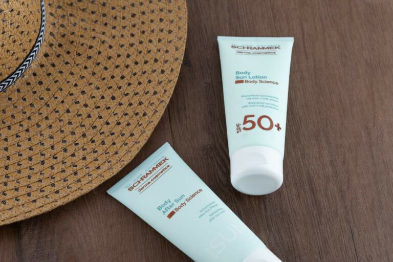 Dr. med. Schrammek aurinkovoide vartalolle SPF50